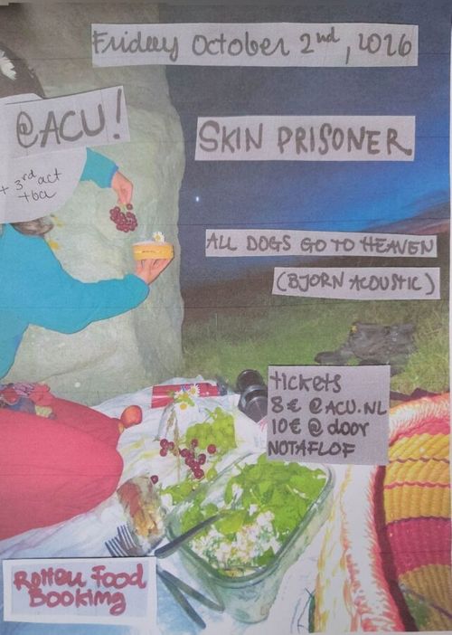 Acoustic Bands Night: Skin Prisoner + All Dogs Go To Heaven + TBA - Rotten Food Booking Presents...