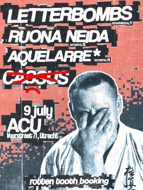 Letterbombs / aquelarre* / Ruona Neida - Rotten Tooth Screamo