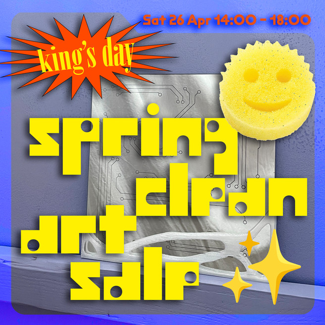 King’s Day: Spring Clean Art Sale