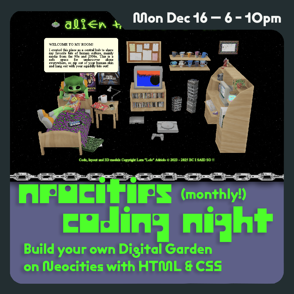 Neocities Coding Night